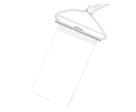 Baseus Etui AquaGlide wodoodporne IPX8 z zapięciem białe - 1502083 - zdjęcie 2